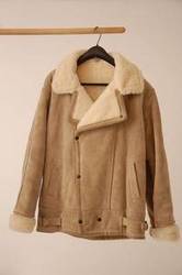Lovely suede and wool ladies jacket